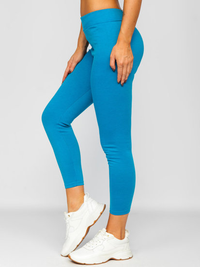 Női leggings türkizkék Bolf YW01001