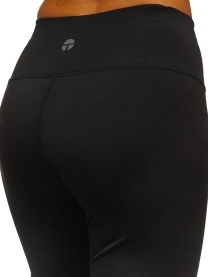 Női rövid leggings fekete Bolf 54548