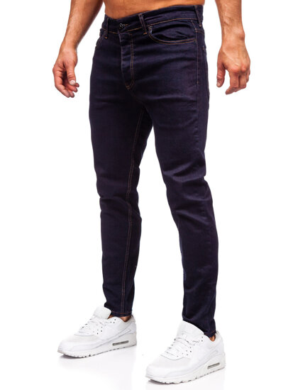 Sötétkék férfi farmer nadrág slim fit Bolf 5367