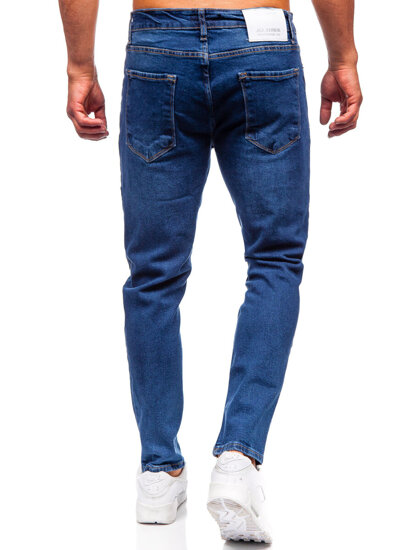 Sötétkék férfi farmer nadrág slim fit Bolf 6536