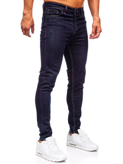 Sötétkék férfi farmernadrág skinny fit Bolf 5308