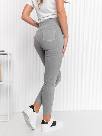 Szürke női farmer leggings Bolf S110