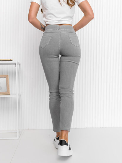 Szürke női farmer leggings Bolf S113