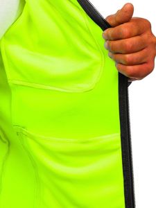 Átmeneti férfi softshell dzseki grafit Bolf KS2195