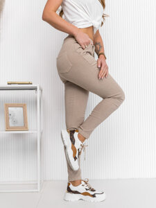 Bézs női farmer leggings Bolf S108