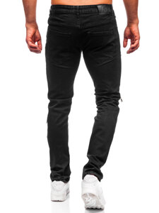 Fekete farmer férfi nadrág slim fit Bolf MP0117N