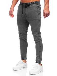 Fekete férfi farmer jogger Bolf 0026