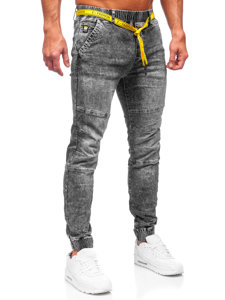 Fekete férfi farmer jogger Bolf TF115