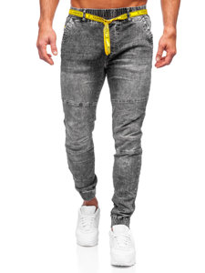 Fekete férfi farmer jogger Bolf TF115