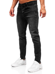 Fekete férfi farmer nadrág slim fit Bolf 6494