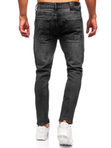 Fekete férfi farmernadrág slim fit Bolf 6526