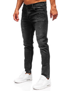 Fekete férfi farmernadrág slim fit Bolf 6530