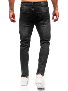 Fekete férfi farmernadrág slim fit Bolf 6530