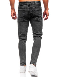 Fekete férfi slim fit farmer Bolf 6497