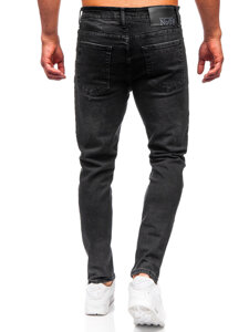 Fekete férfi slim fit farmer Bolf 6504