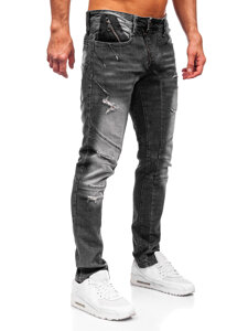 Fekete férfi slim fit farmer Bolf MP0045N