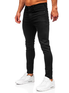 Fekete férfi slim fit farmernadrág Bolf 6100