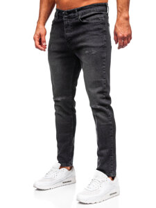 Fekete férfi slim fit farmernadrág Bolf 6645