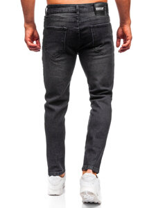 Fekete férfi slim fit farmernadrág Bolf 6645