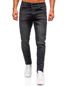 Fekete férfi slim fit farmernadrág Bolf 6645