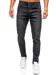 Fekete férfi slim fit farmernadrág Bolf 6648