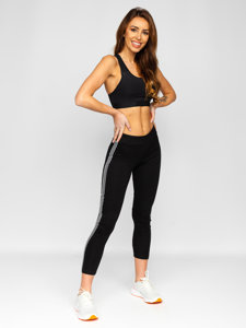 Fekete női leggings Bolf TS218