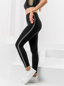 Fekete női leggings Bolf W6993A1