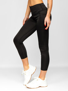 Fekete női leggings Bolf XL002