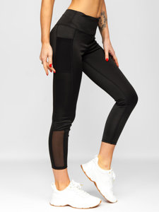 Fekete női leggings Bolf XL005