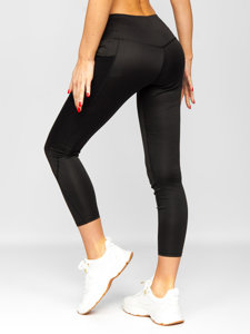 Fekete női leggings Bolf XL006