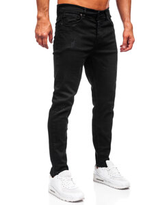 Fekete slim fit férfi farmer Bolf 6675