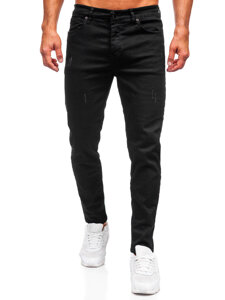 Fekete slim fit férfi farmer Bolf 6675