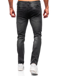 Fekete slim fit férfi farmer Bolf MP0018N