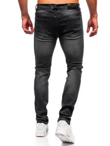 Fekete slim fit férfi farmer Bolf MP0020N