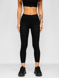 Fekete színű női leggings YW01001-A