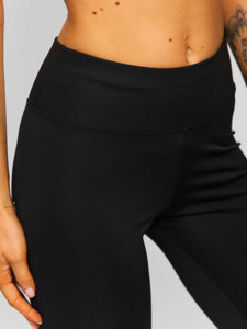 Fekete színű  női push up leggings Bolf L718