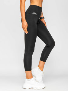 Fekete színű női push up leggings Bolf  L719