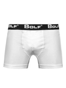 Férfi bokszeralsó fehér színben Bolf 0953-2P 2 PACK