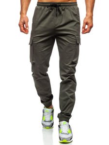 Férfi katonai jogger nadrág khaki Bolf 701