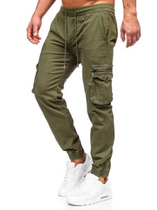 Férfi katonai jogger nadrág khaki színben Bolf MP0181MV