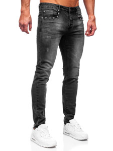 Férfi slim fit farmernadrág fekete színben Bolf MP0057N