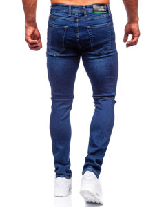 Férfi slim fit farmernadrág gránátkék színben Bolf 6147