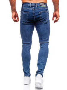 Férfi slim fit farmernadrág gránátkék színben Bolf DP52