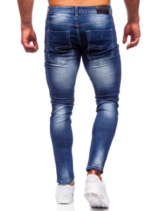 Férfi slim fit farmernadrág gránátkék színben Bolf MP0024B