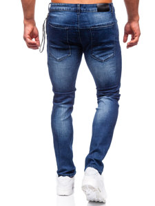 Férfi slim fit farmernadrág gránátkék színben Bolf MP0091BS