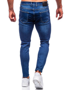 Férfi slim fit farmernadrág gránátkék színben Bolf R921