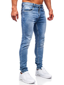 Férfi slim fit farmernadrág kék színben Bolf KA6896S