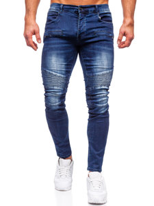 Férfi slim fit farmernadrág kék színben Bolf MP0029B