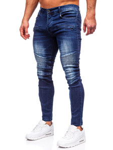 Férfi slim fit farmernadrág kék színben Bolf MP0029B