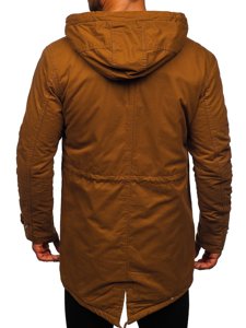 Férfi téli parka dzseki camel Bolf EX838